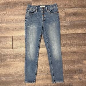Madewell Women's Skinny Jeans in Classic Blue